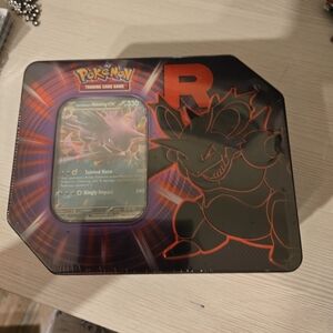 Pokémon TCG Team Rocket Nidoking EX Tin – Brand New,Sealed, InHand Ready to Ship
